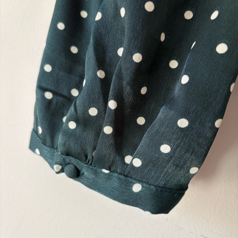 NWT Elodie Polka Dot Blouse - Picture 7 of 10